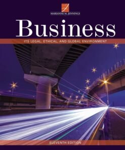 Business: Its Legal, Ethical, and Global Environment 11th Edition - Original PDF ebook