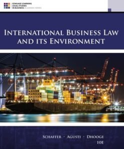 International Business Law and Its Environment 10th Edition - Original PDF ebook