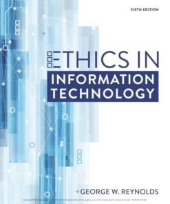 Ethics in Information Technology 6th Edition - Original PDF ebook