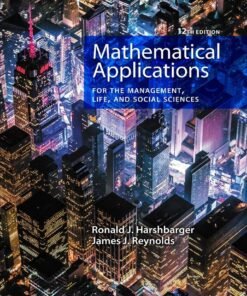 Mathematical Applications for the Management, Life, and Social Sciences 12th Edition - Original PDF ebook
