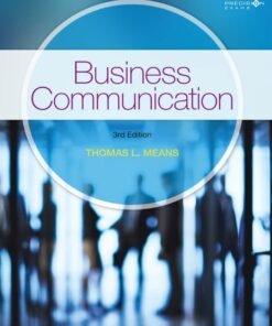 Business Communication 3rd Edition - Original PDF ebook