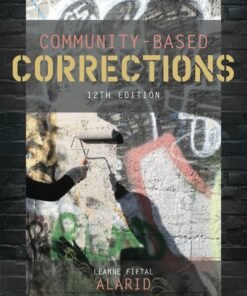 Community-Based Corrections 12th Edition - Original PDF ebook