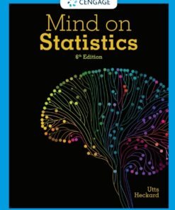 Mind on Statistics 6th Edition - Original PDF ebook