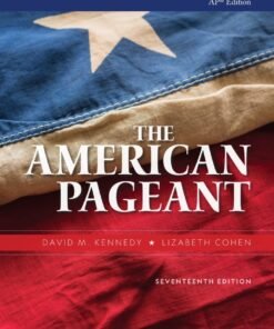 The American Pageant, AP® Edition 17th Edition - Original PDF ebook