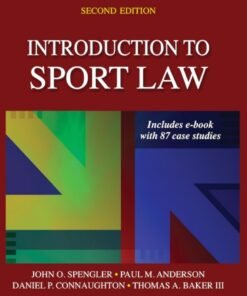 Introduction to Sport Law With Case Studies in Sport Law 2nd Edition - Original PDF ebook