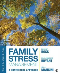 Family Stress Management 3rd Edition
A Contextual Approach - Original PDF ebook
