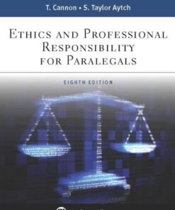 Ethics and Professional Responsibility for Paralegals 8th Edition - Original PDF ebook