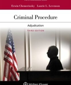 Criminal Procedure: Adjudication 3rd edition - Original PDF ebook