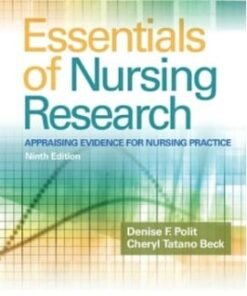 Essentials of Nursing Research: Appraising Evidence for Nursing Practice 9th edition - Original PDF ebook