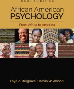 African American Psychology 4th Edition - Original PDF ebook