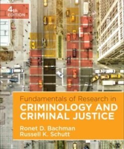 Fundamentals of Research in Criminology and Criminal Justice 4th edition - Original PDF ebook