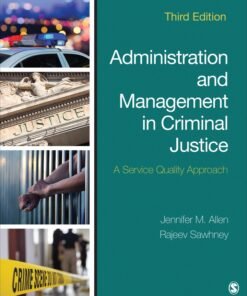 Administration and Management in Criminal Justice 3rd Edition - Original PDF ebook