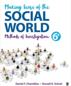 Making Sense of the Social World 6th Edition - Original PDF ebook