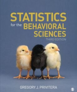 Statistics for the Behavioral Sciences 3rd Edition - Original PDF ebook