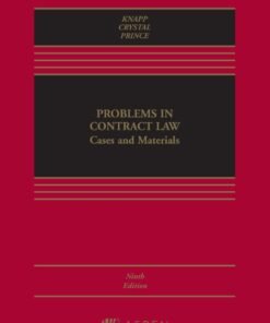 Problems in Contract Law 9th EditionCases and Materials - Original PDF ebook