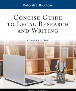 Concise Guide to Legal Research and Writing 4th Edition - Original PDF ebook