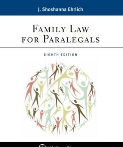 Family Law for Paralegals 8th Edition - Original PDF ebook