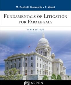 Fundamentals of Litigation for Paralegals 10th Edition - Original PDF ebook