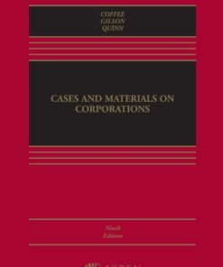 Cases and Materials on Corporations 9th Edition - Original PDF ebook