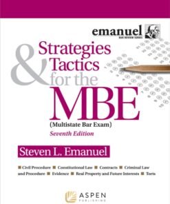Strategies & Tactics for the MBE 7th Edition - Original PDF ebook