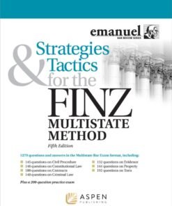 Strategies and Tactics for the FINZ Multistate Method 5th Edition - Original PDF ebook