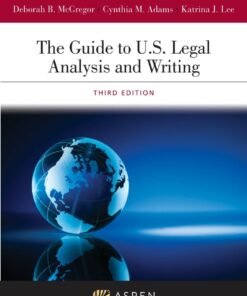 Guide to U.S. Legal Analysis and Communication 3rd Edition - Original PDF ebook