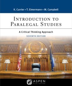 Introduction to Paralegal Studies 7th Edition - Original PDF ebook