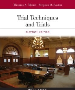 Trial Techniques and Trials 11th Edition - Original PDF ebook