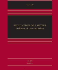 Regulation of Lawyers 12th Edition - Original PDF ebook