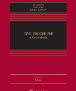 Civil Procedure: A Coursebook 4th Edition - Original PDF ebook