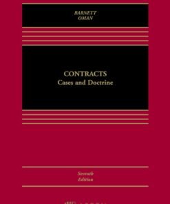 Contracts: Cases and Doctrine 7th Edition - Original PDF ebook