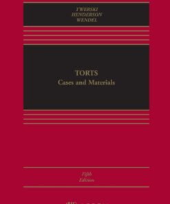 Torts: Cases and Materials 5th Edition - Original PDF ebook