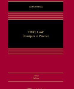 Tort Law: Principles in Practice 3rd Edition - Original PDF ebook