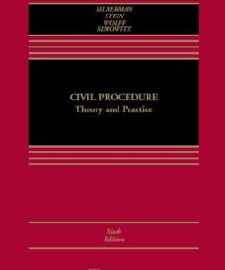 Civil Procedure 6th Edition - Original PDF ebook