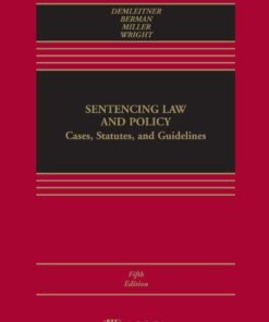 Sentencing Law and Policy 5th Edition - Original PDF ebook