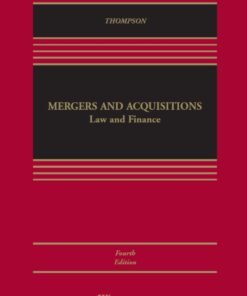 Mergers and Acquisitions 4th Edition - Original PDF ebook