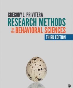 Research Methods for the Behavioral Sciences 3rd Edition - Original PDF ebook