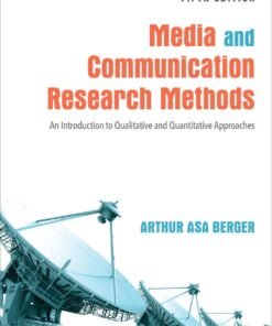 Media and Communication Research Methods 5th Edition - Original PDF ebook