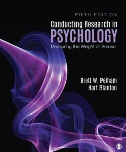Conducting Research in Psychology 5th Edition - Original PDF ebook