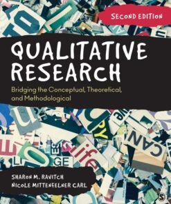 Qualitative Research: Bridging the Conceptual, Theoretical, and Methodological 2nd Edition - Original PDF ebook