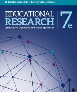 Educational Research: Quantitative, Qualitative, and Mixed Approaches 7th Edition - Original PDF ebook