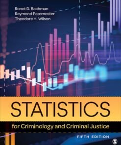 Statistics for Criminology and Criminal Justice 5th Edition - Original PDF ebook