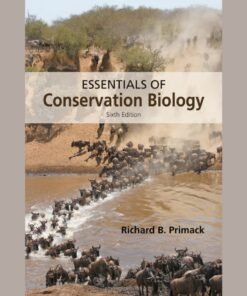 Essentials of Conservation Biology 6th Edition - Original PDF ebook