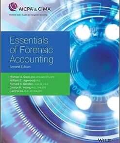 Essentials of Forensic Accounting (AICPA) 2nd Edition - Original PDF ebook