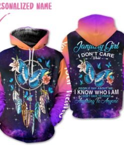 January Girl Collection – 4 Design Bundle | Printable Files + 3D Apparel Mockups (Digital Download)