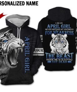 April Girl – Printable Design Files + 3D Apparel Mockups (Digital Download) D033A4