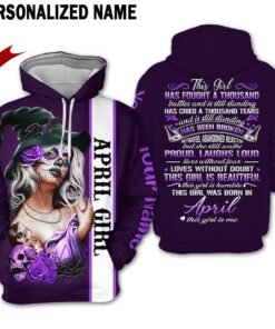 April Girl – Printable Design Files + 3D Apparel Mockups (Digital Download) D034A4