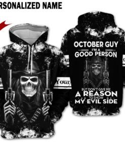 October Guy – Printable Design Files + 3D Apparel Mockups (Digital Download) D042A10