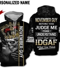 November Guy – Printable Design Files + 3D Apparel Mockups (Digital Download) D052A11