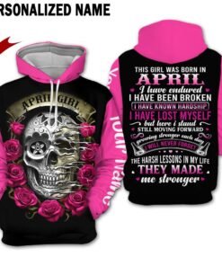 April Girl – Printable Design Files + 3D Apparel Mockups (Digital Download) D054A4